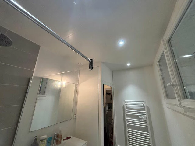 Plafond salle de bain