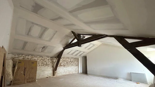 Plafond plaque de plâtre